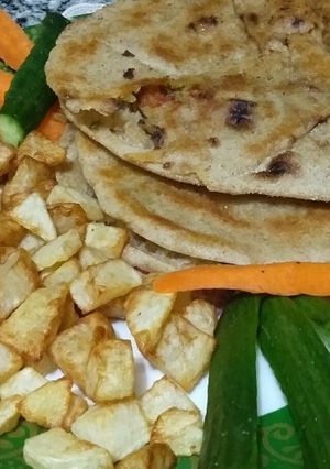 صورة لوصفة حواوشي بالصويا صوص