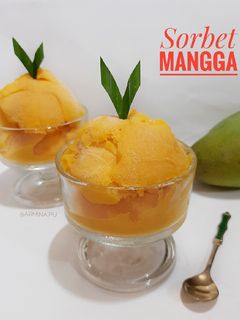 Foto resep Sorbet Mangga