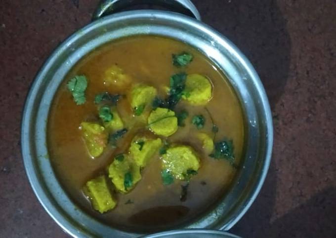 Easiest Way to Prepare Favorite Gatte ki sabzi