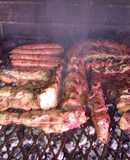 Asado a la parrilla 