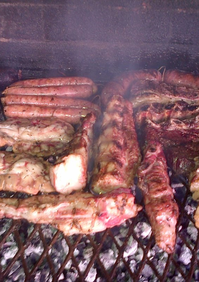 Una foto de Asado a la parrilla 