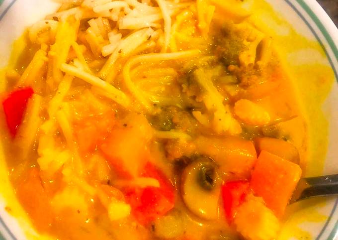 Thai Red Curry Noodles Recipe