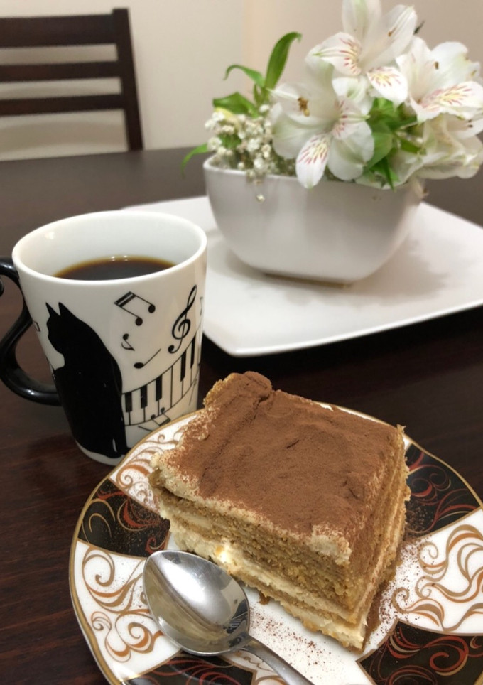 Una foto de Tiramisú Japonés TIRAMISU🇮🇹🇺🇾🇯🇵ティラミス