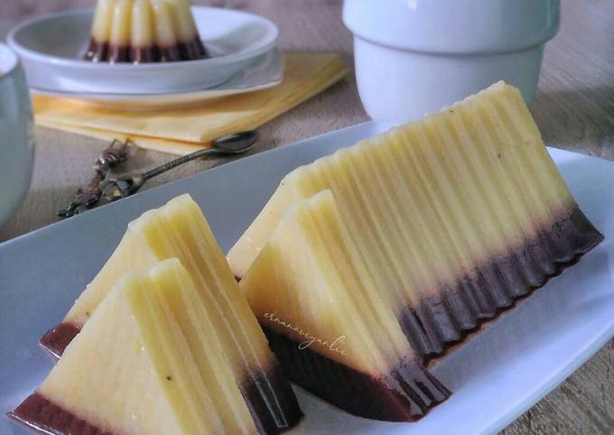 Pudding Margarine Lapis Cokelat