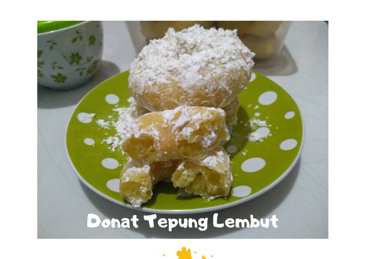 Donat Gula Tepung Lembut