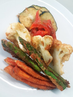 Una foto de Tempura de verduras