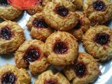 Strawberry Thumbprint Cookies