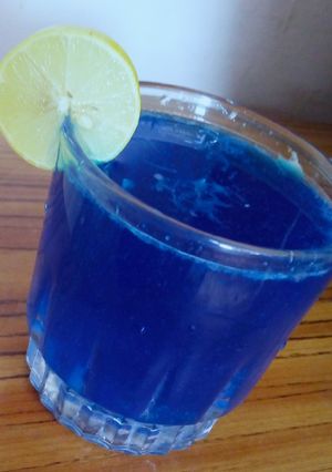 A picture of Blue Lagoon Mocktail.