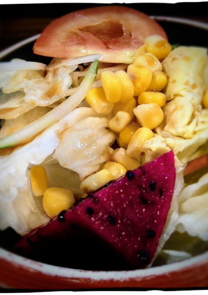 日式清爽沙拉（簡單料理）（10分鐘快速料理）（不開火料理）（清冰箱料理） 的食譜成品照片