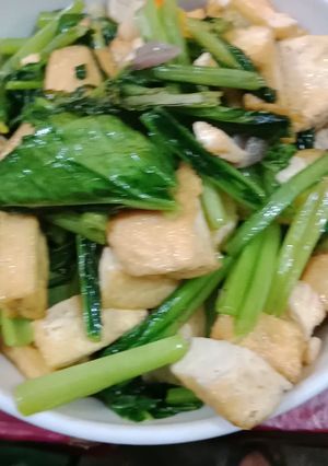 Foto resep Shur tumis sawi sm thu