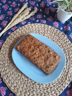Foto resep Eggless Gluten Free Banana Cake