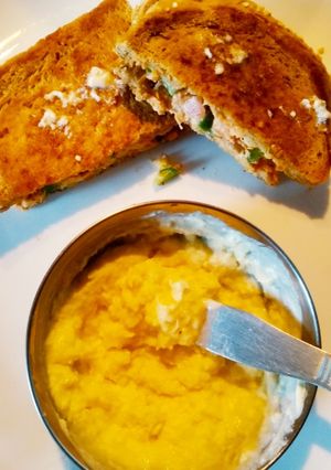 मेवे वाली सैंडविच(mewe wali sandwich recipe in hindi) रेसिपी मुख्य फोटो