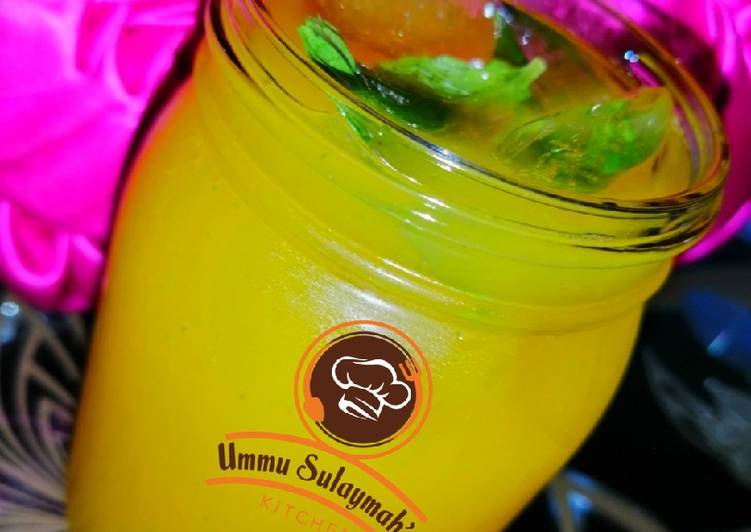 Steps to Prepare Ultimate Mango Squash 🥭🍹 Cooking Basics for Newbies