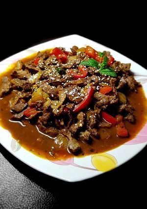 Foto resep Sapi Lada Hitam