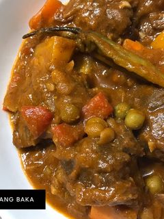 A picture of Beef Caldereta.