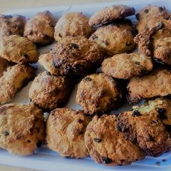 Rock cakes A picture of Rock cakes.