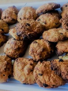 A picture of Rock cakes.