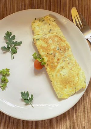 A picture of French Omelette.