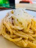 Bigoli con salsa di cipolle