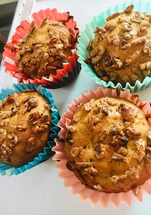 Una foto de MUFFINS DE 🍎MANZANA🍎by NORALI 🎊🥳🎉 😋🤩🤩😋