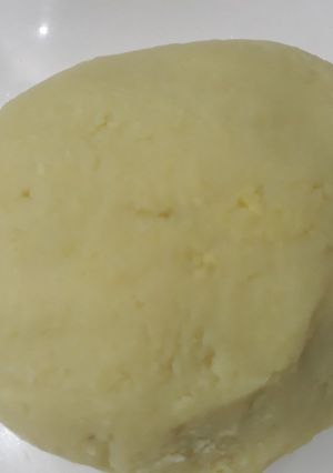 A picture of Sweet potato poundo.