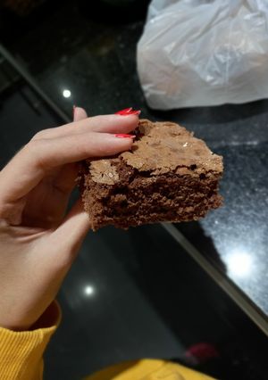 Una foto de Brownie Con Nescuik