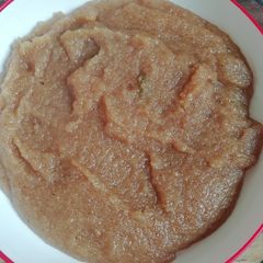 Aata halva A picture of Aata halva.