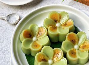 Foto resep Nagasari Pisang Pandan