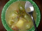 Una foto de mondongo tabasqueño receta