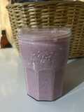 Leche de frutilla con chía