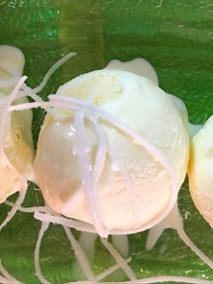 Hình của món Kem sữa dừa.