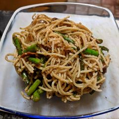 A picture of Left Over Noodles.