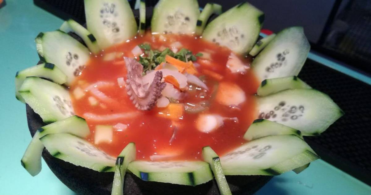 Aguachile Flor de la Juventud Receta de Ernesto Tarango Rodrigyez- Cookpad