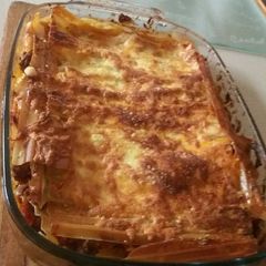 A picture of Lasagna .