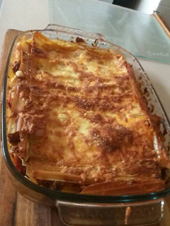 A picture of Lasagna .