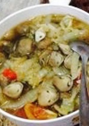 Foto resep Sayur Jamur dan sawi putih 