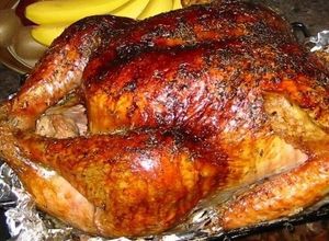 Una foto de Pollo Navideño