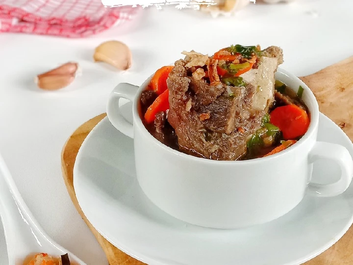 Cara Gampang Membikin Resep Sop Tulang Sapi yang Lezat Anti Ribet, Mantap
