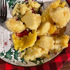 A picture of Corn meal mush.