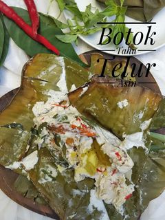 Foto resep Botok Tahu Telur Asin