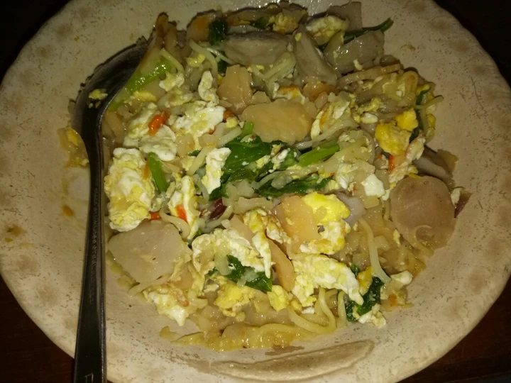 Cara Gampang Menyiapkan Resep Seblak Campur2 (krupuk udang, mie, telur, sawi, pentol) non msg yang Enak Banget Anti Ribet, Menggugah Selera