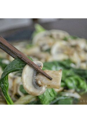 Foto resep Pokchoy Siram Jamur