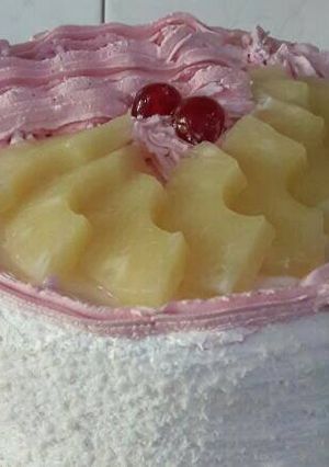صورة لوصفة كيك بالكريما