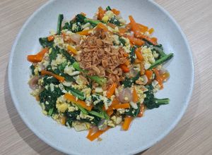 Foto resep Cah Sawi Hijau Wortel Telur🥬🥕🍳Simpel, sehat, dan kuahnya gurih bening