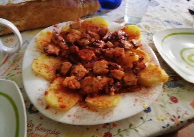 Pulpo a la gallega
