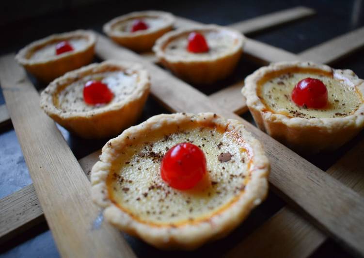 Easiest Way to Prepare Super Quick Homemade Vanilla Custard Tarts