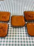 Crèmes caramélisées à la cerise