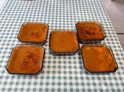 Une photo de crème brûlée