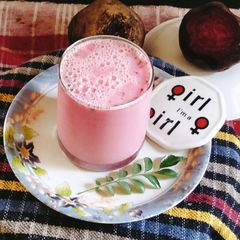 Beetroot smoothie A picture of Beetroot smoothie.
