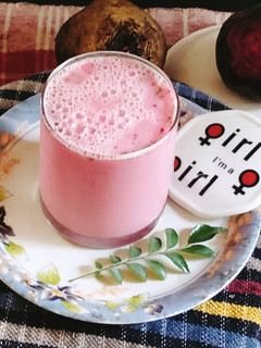 A picture of Beetroot smoothie.